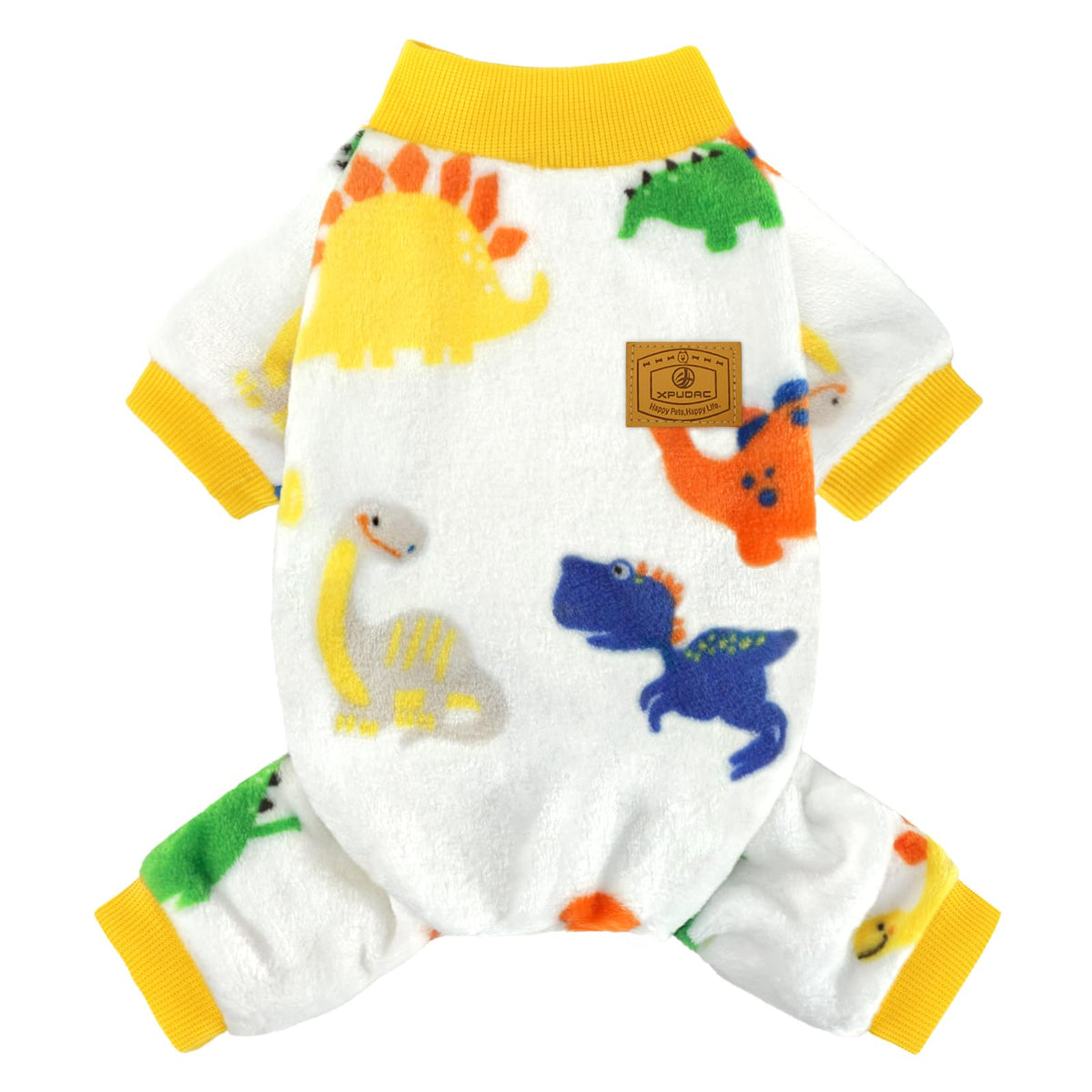 XPUDAC Dog Pajamas Fleece Dog Sweaters for Small Medium Dogs Girl Boy Soft Warm Pet Clothes for Doggie Winter Christmas(X-Large)