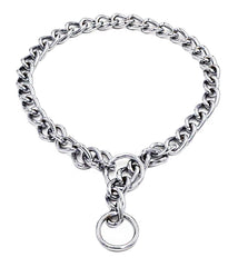 Freezx Dog Choke Collar Slip P Chain,Heavy Duty Metal Training Choke Collars, Adjustable Weather Proof Alloy Steel Chains for Small Medium Large Dogs (XL, Diameter-4mm)