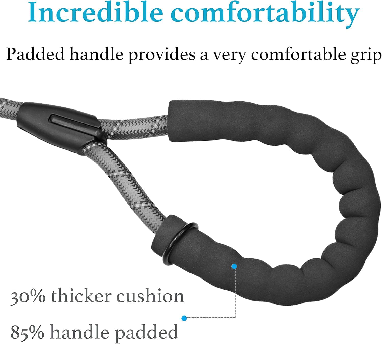 Drgxle Correa Doble para Dos Perros – 5.5 ft, 1/2