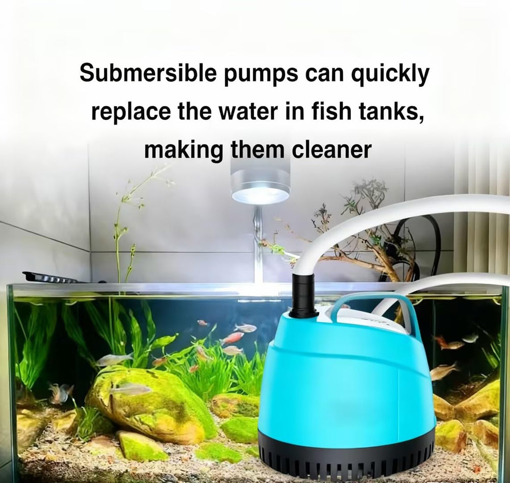 WUCIOOO, entrada de agua cercana al fondo para extraer desde 1 cm.