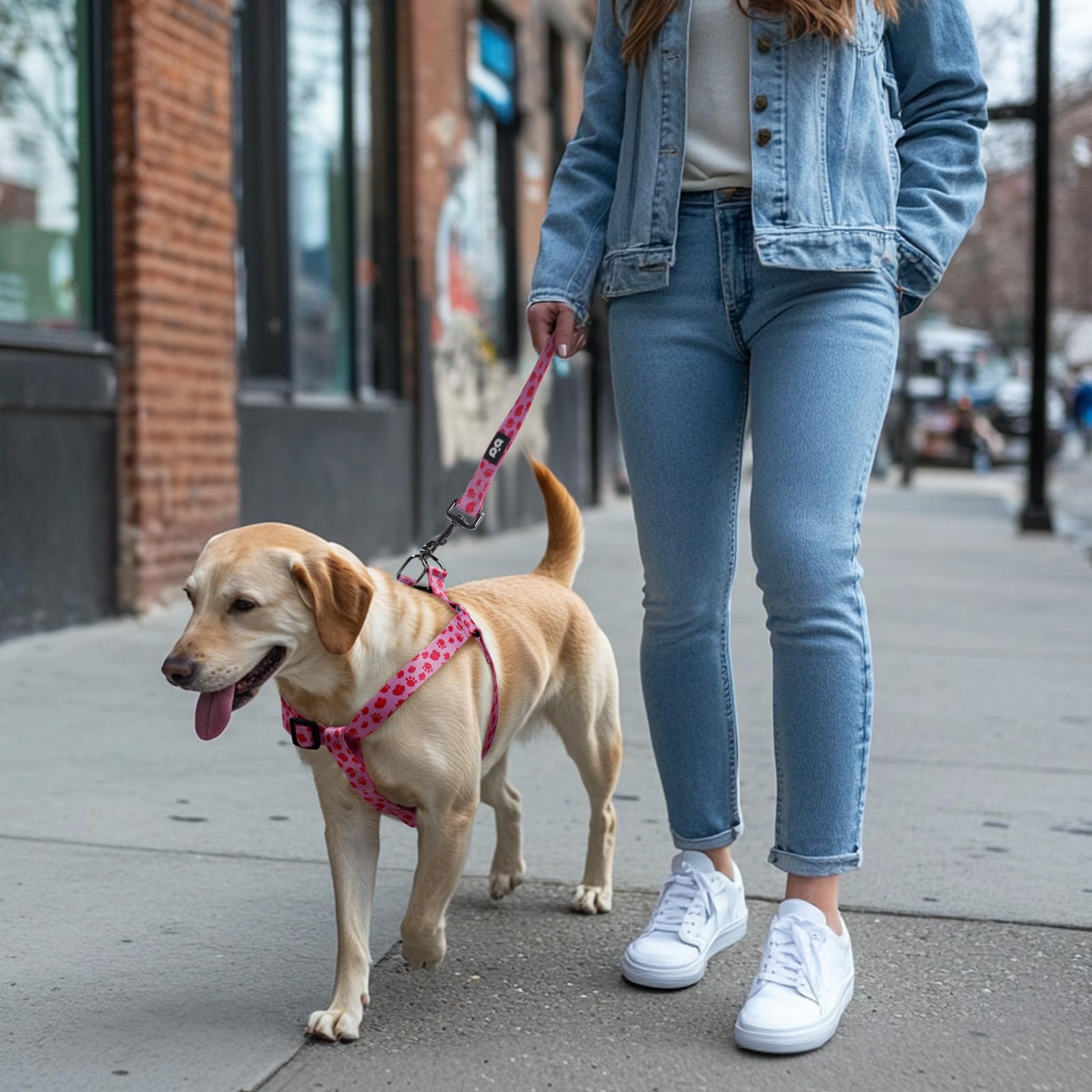 QQPETS ajuste con dos correas para un ajuste personalizado.