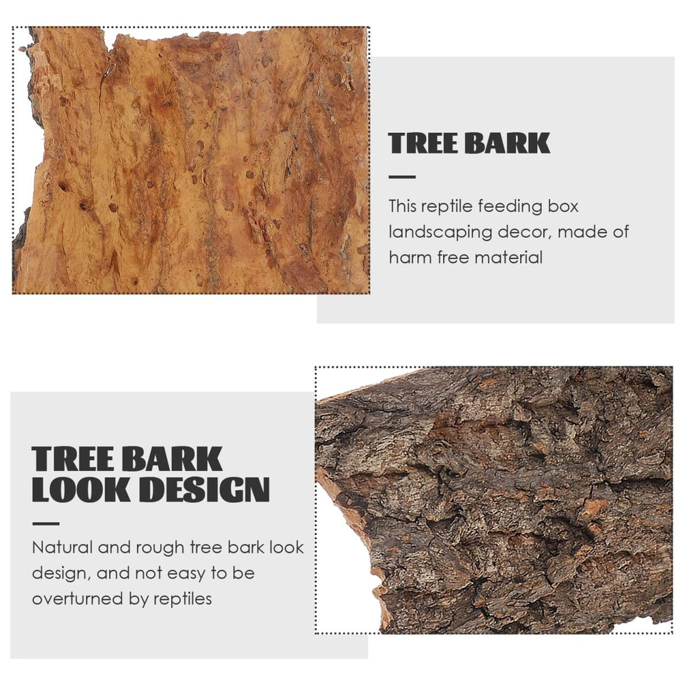 IMIKEYA decoración natural para terrario, mejora estética y entorno realista.