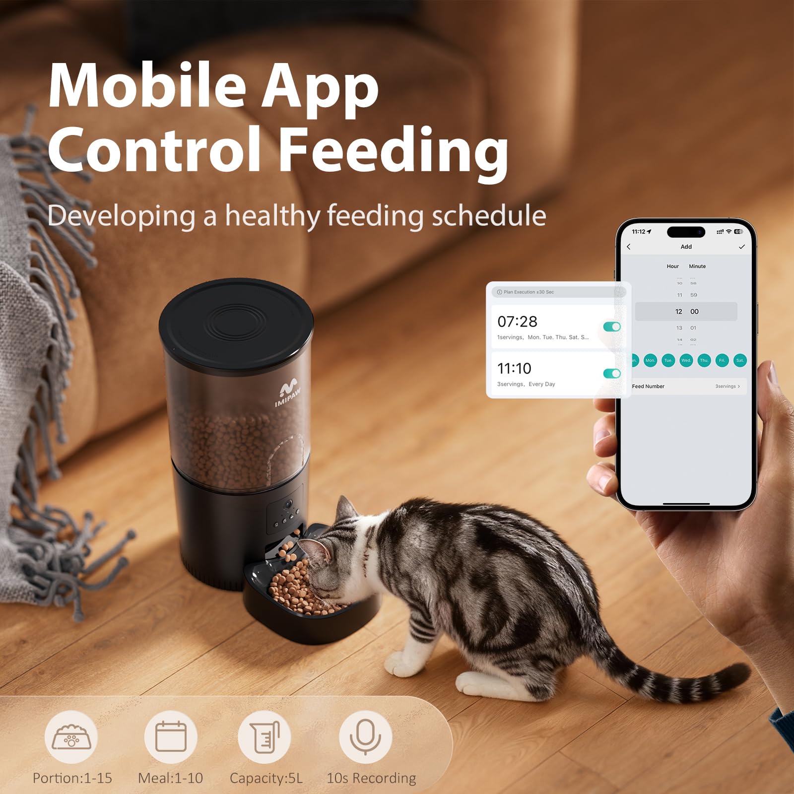 IMIPAW audio bidireccional para hablar con tu gato