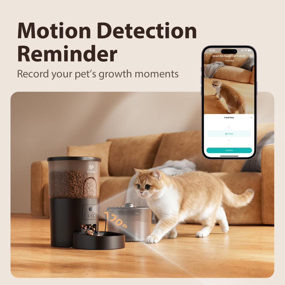 IMIPAW fuente de agua filtrada para hidratación diaria del felino