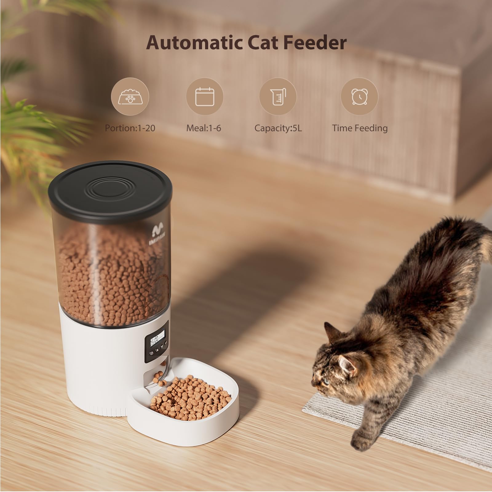 IMIPAW fuente doble de alimentación 5V para evitar cortes de energía.