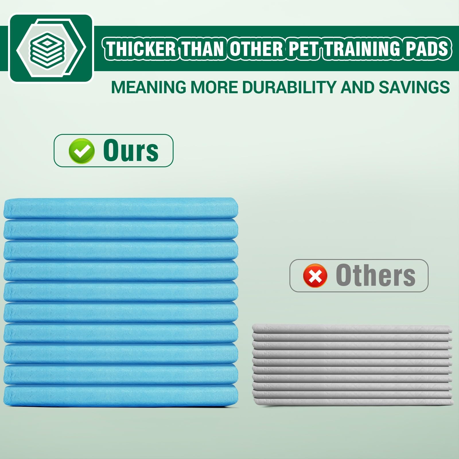 IMMCUTE pads para cachorros: durabilidad para etapas de entrenamiento.