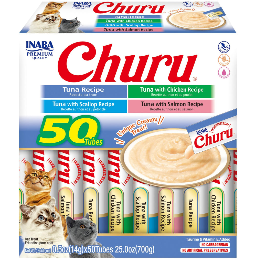 INABA Churu atún, tubo cremoso para premiar al gato