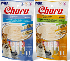 INABA Churu atún, primer plano, estimula el apetito de los gatos