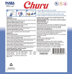 INABA Churu atún, puré cremoso para hidratar al gato