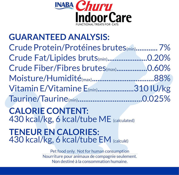 INABA Churu, disponible en dos sabores, incluido atún.
