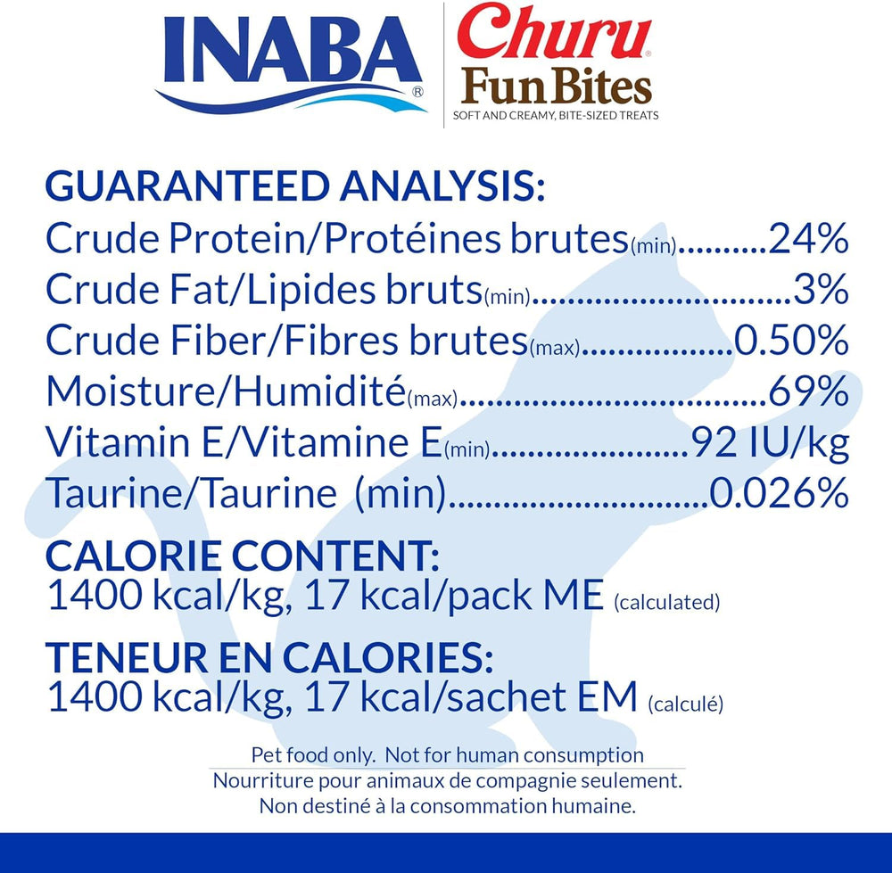 INABA Churu Fun Bites, opción premiada por gatos exigentes.