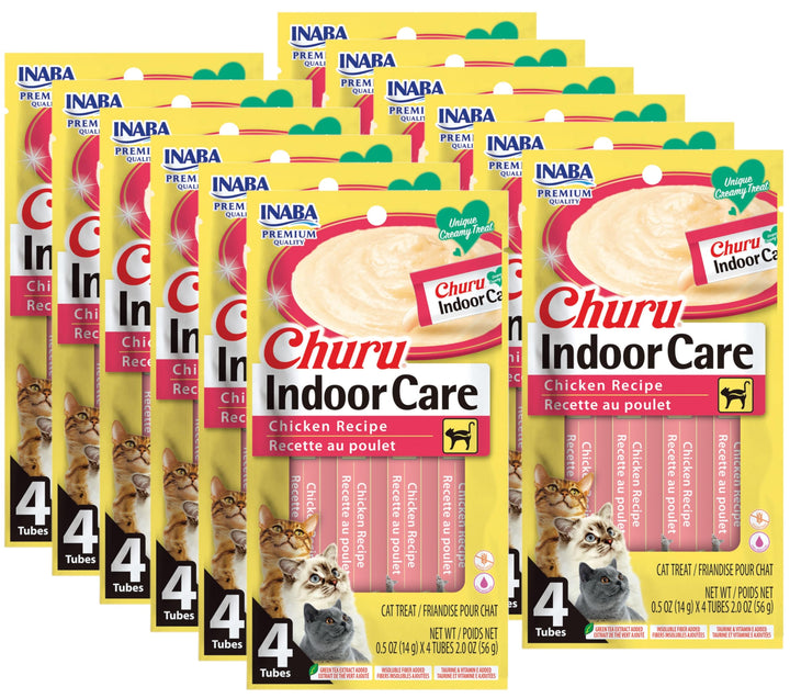 INABA Churu en tubos cremosos para snack diario de gatos