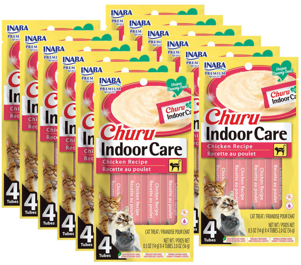 INABA Churu en tubos cremosos para snack diario de gatos