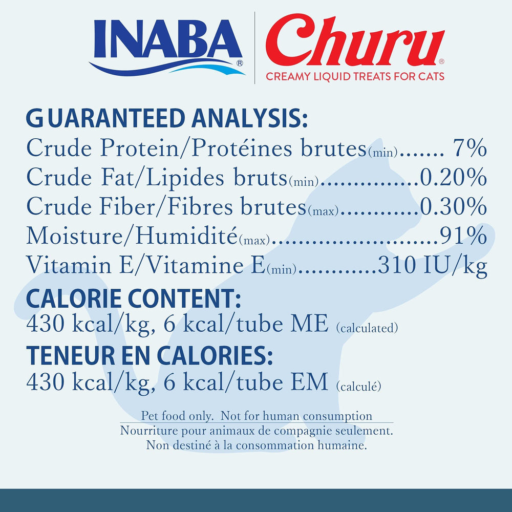 INABA Churu, puré cremoso en tubo para alimentar a mano y fortalecer vínculo.