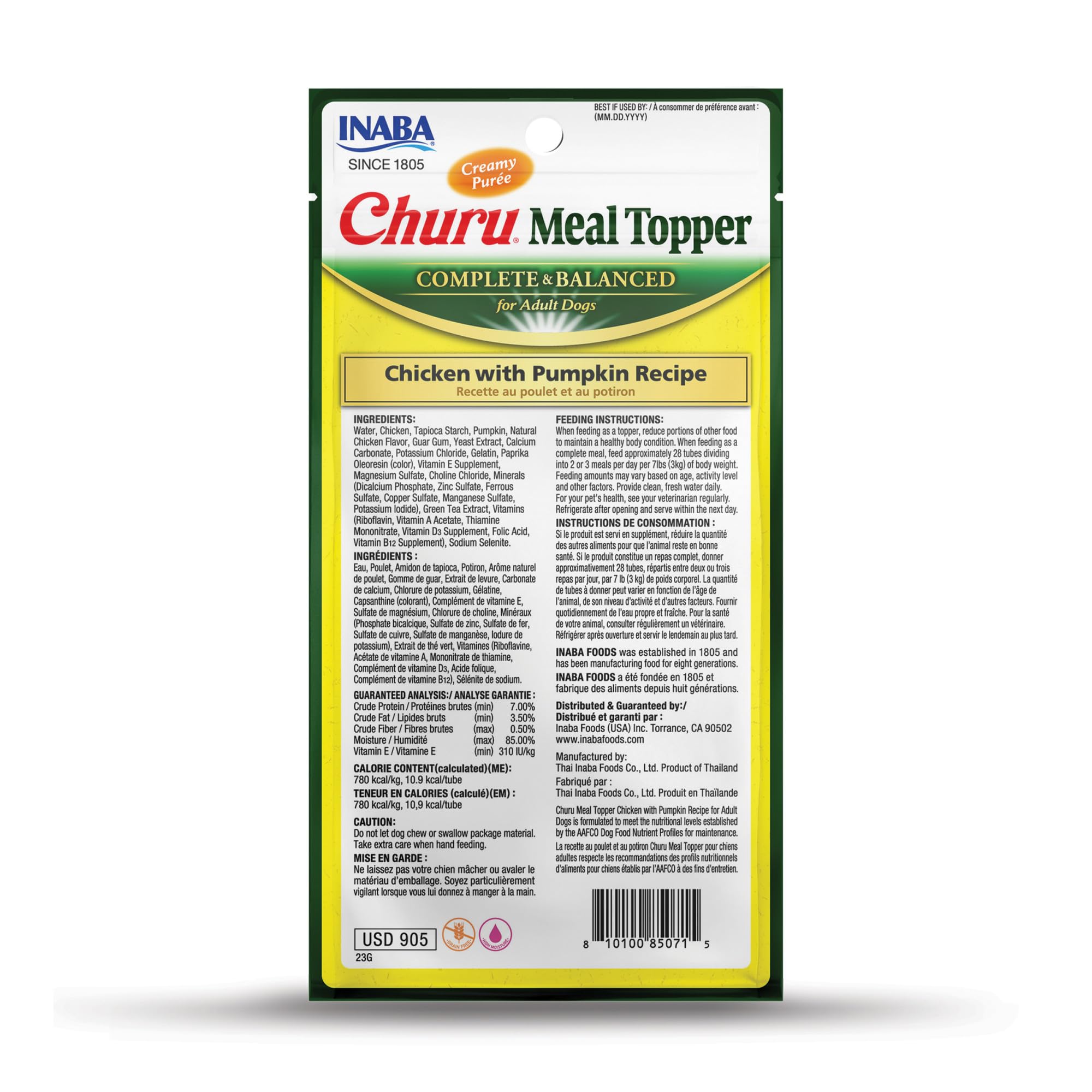 INABA Churu Topper ofrece textura cremosa que facilita alimentar a perros