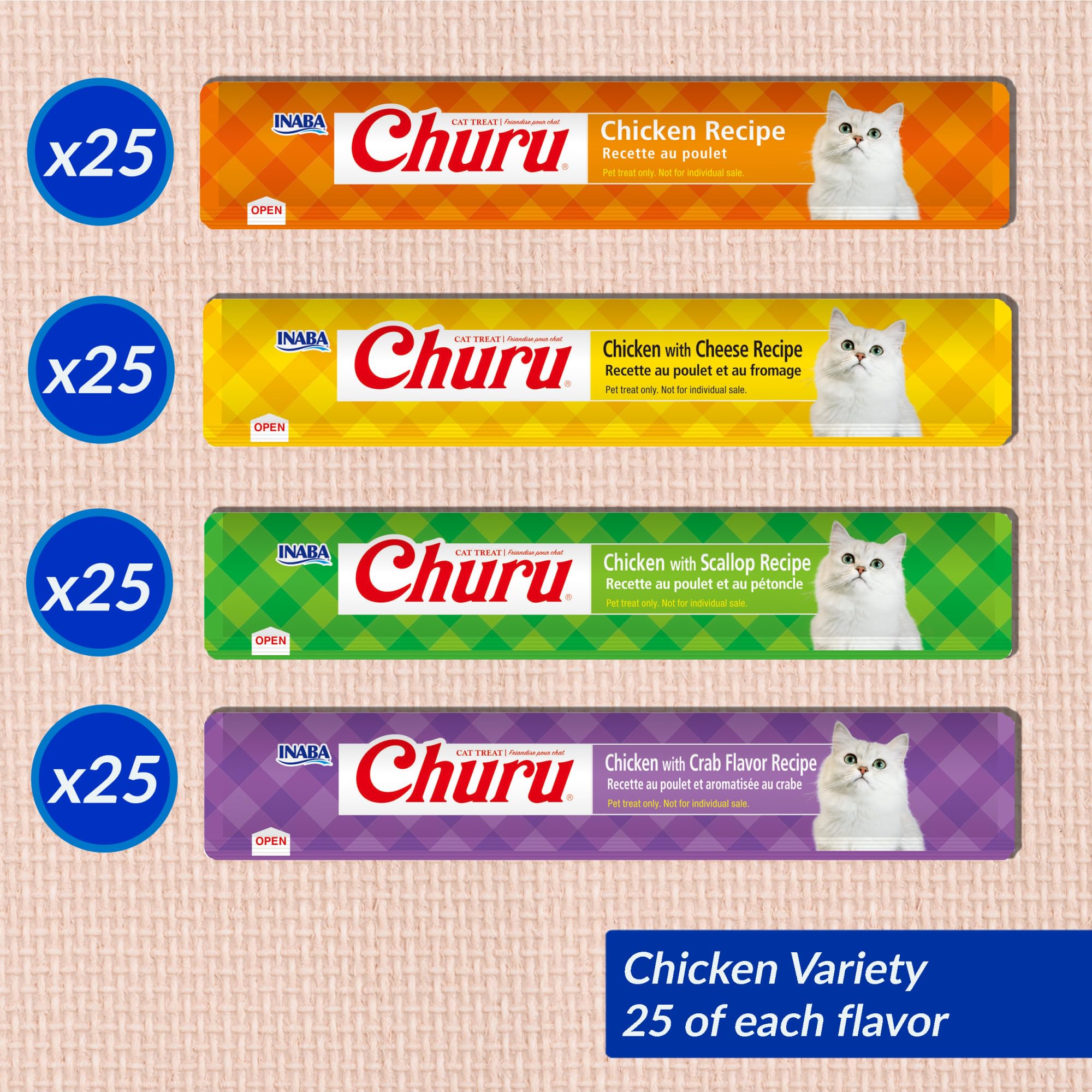 INABA Churu tubo para entrega manual, ideal para interacción positiva.