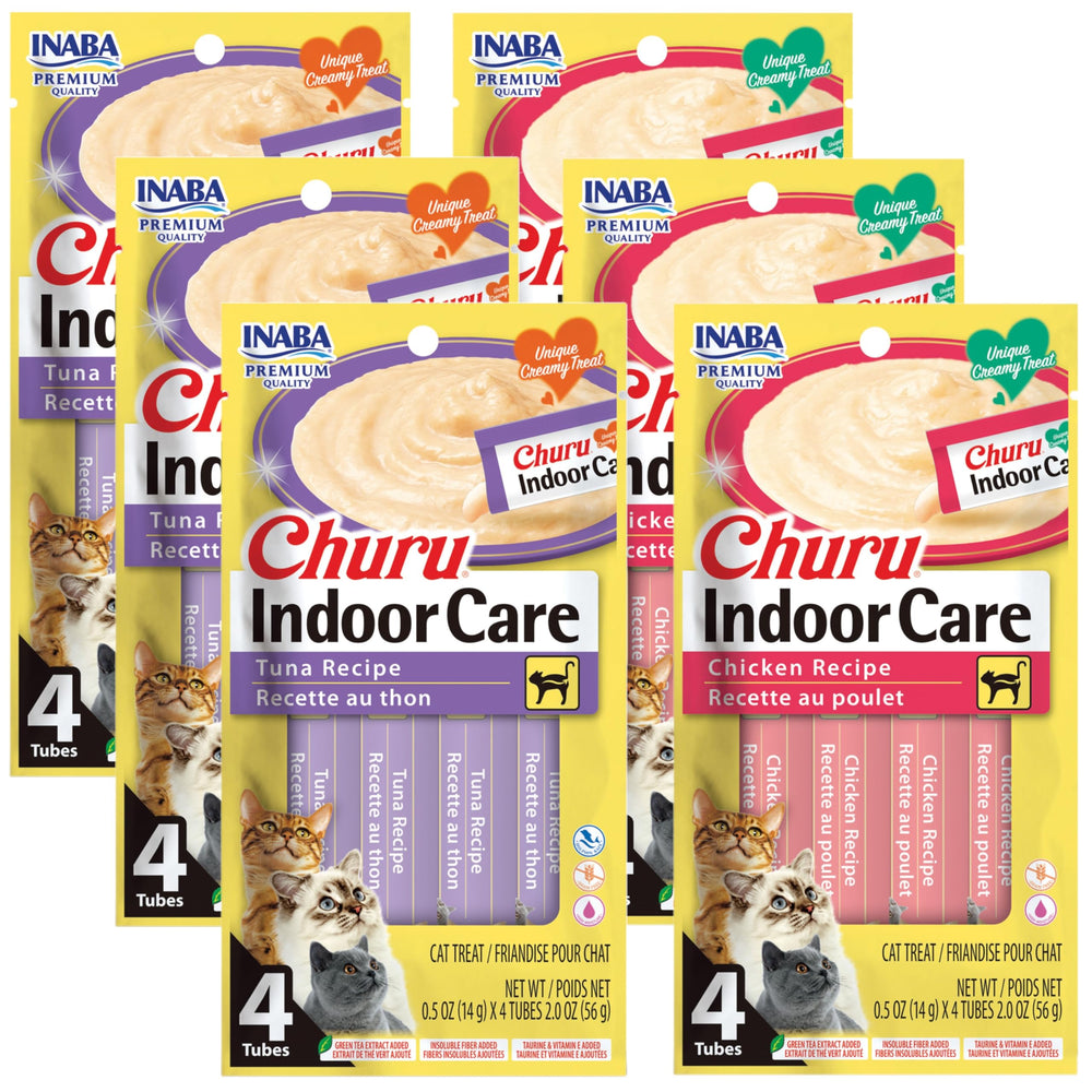 INABA Churu sabor atún cremoso en tubo, snack sabroso para gatos