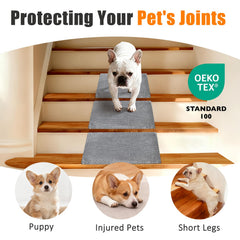 Rampa inanil para perros, paso suave para razas pequeñas