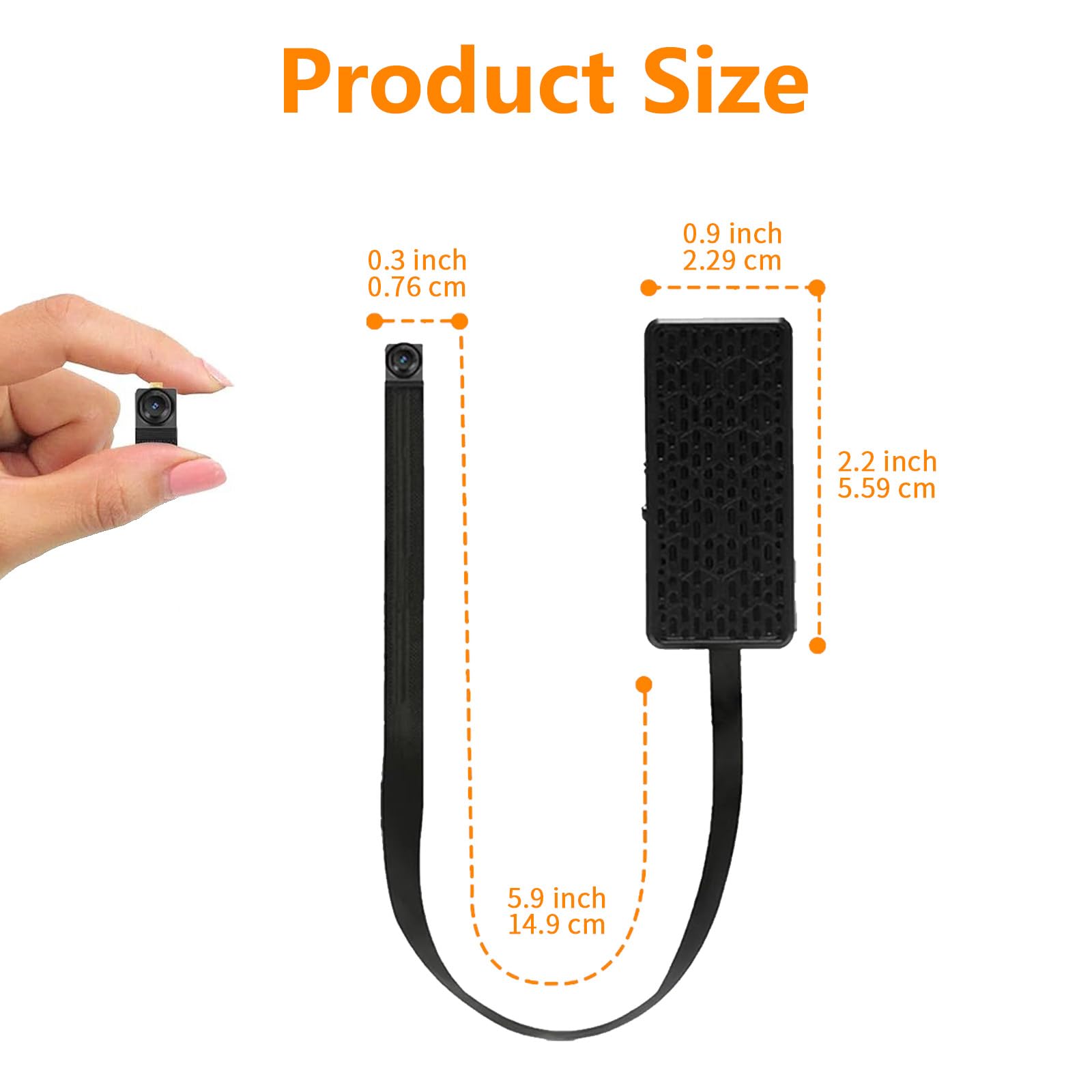 Almacenamiento SD en InCliick Mini para vídeos locales.