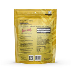 Indigenous huesos dentales sabor zanahoria para perros, merienda atractiva y suave.