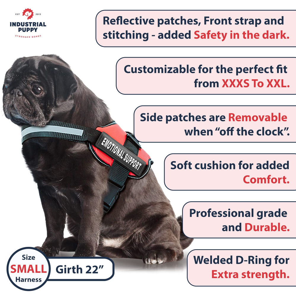 Industrial Puppy ESA asa superior: asa ergonómica para facilitar el control.