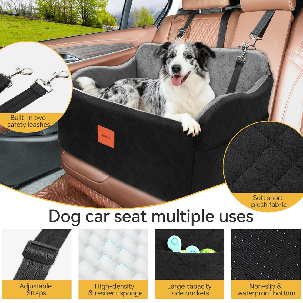 INDYBUD bolsillos laterales para snacks y accesorios del viaje.
