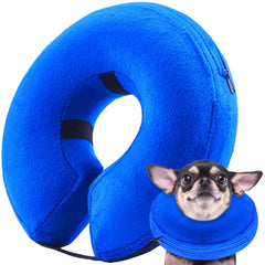 Infisu collar inflable suave para perro pequeño, cómodo para uso diario