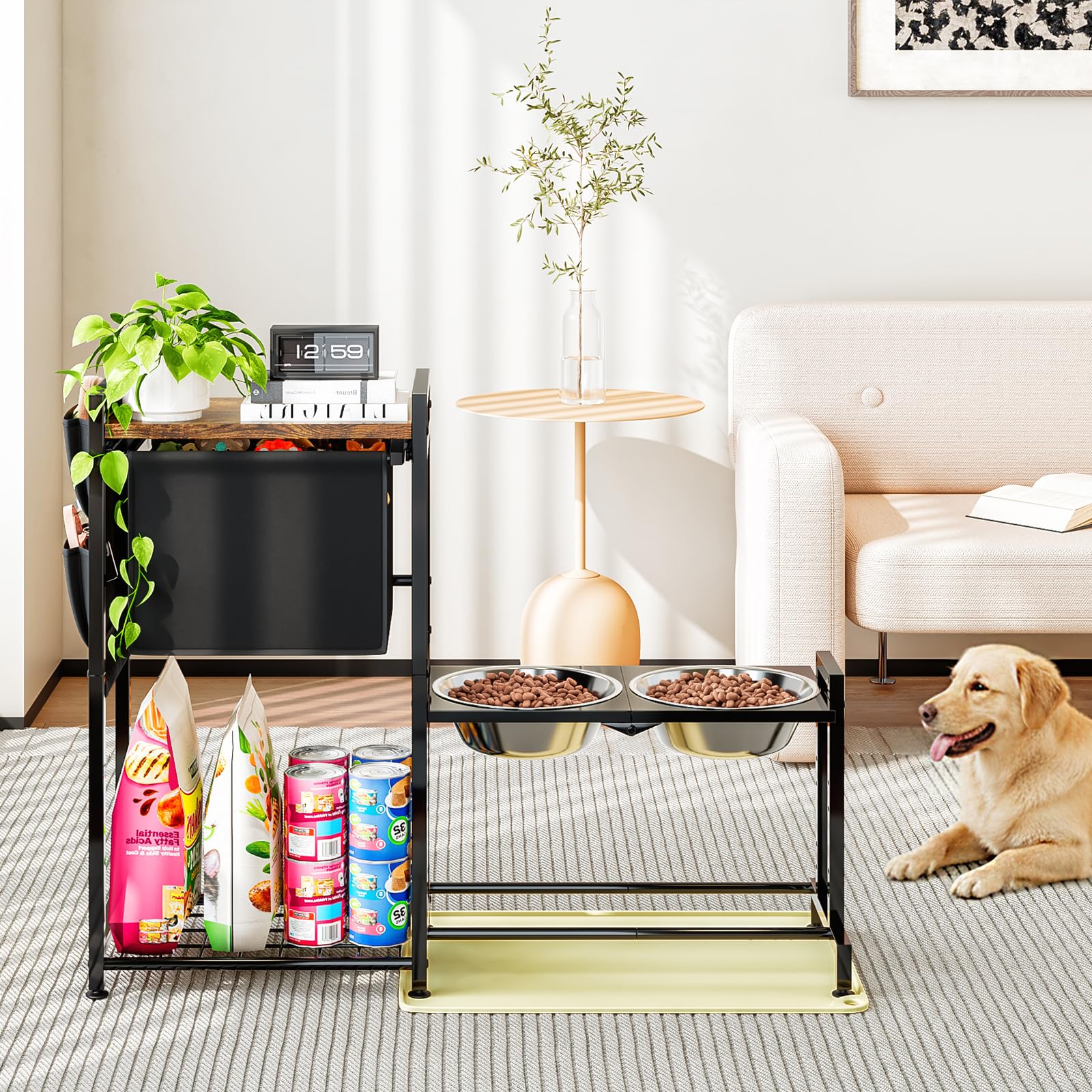 INGIORDAR diseño ergonómico para perros y gatos con acceso cómodo.