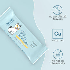 Masticables naturales Dr. Mercola para perros: opción digerible y aliento más fresco.