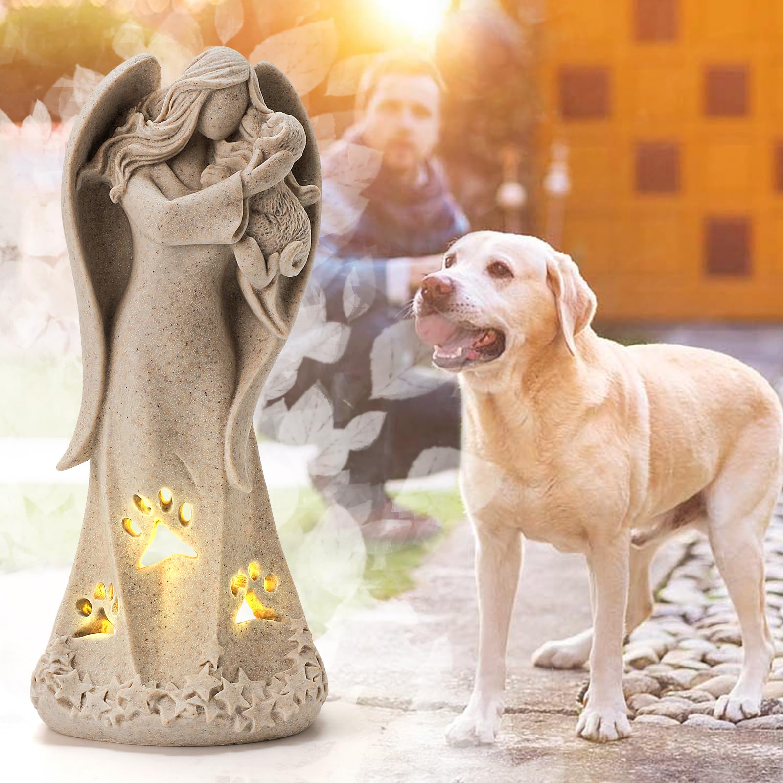 INLOMEM arte conmemorativo perro, detalle delicado para recordar con cariño.