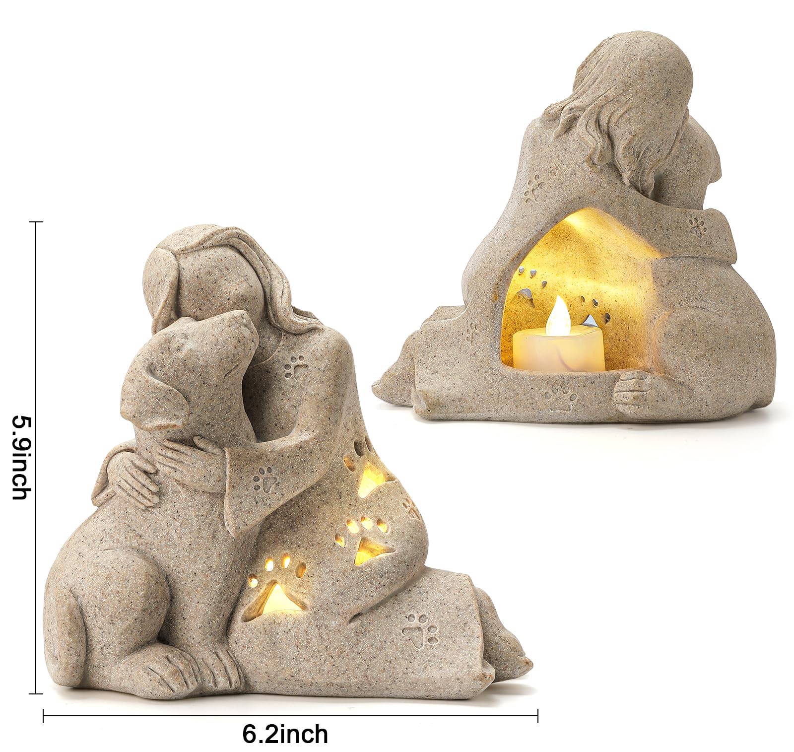 INLOMEM detalle artístico para recordar a tu perro, decoración con propósito.
