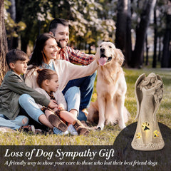INLOMEM regalo memorial perro, pensado para amigos o familiares que lloran su pérdida.