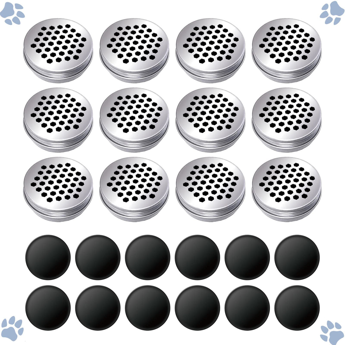 INNOYUMLIN latas de entrenamiento para perros ideales para juegos de olfato en casa