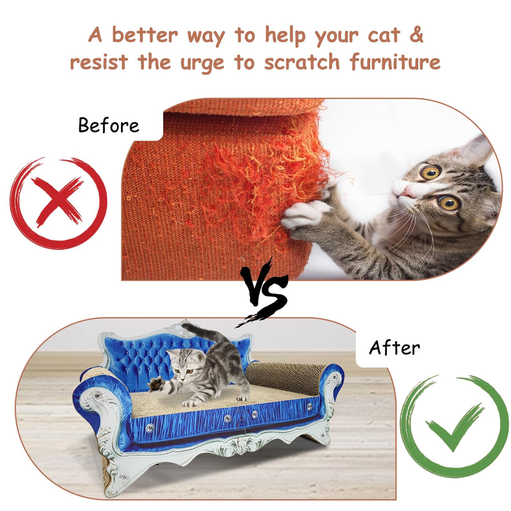 INRLKIT Diseño elevado para descanso cómodo y juego natural del gato.