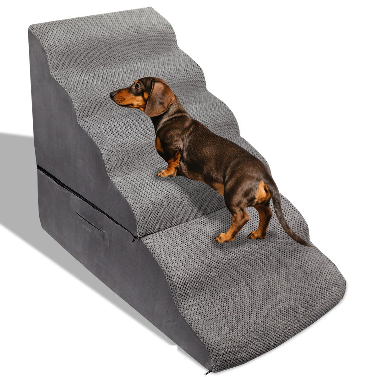 INRLKIT escaleras para perro junto a la cama, facilitan subir y bajar