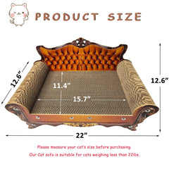 INRLKIT rascador-gato-sillon-cartón reciclado protección muebles