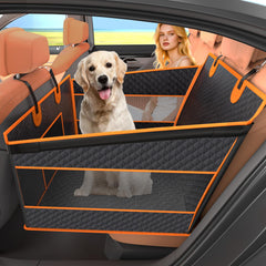 Instraella asiento para perros grandes, protección estable para viajes en coche.