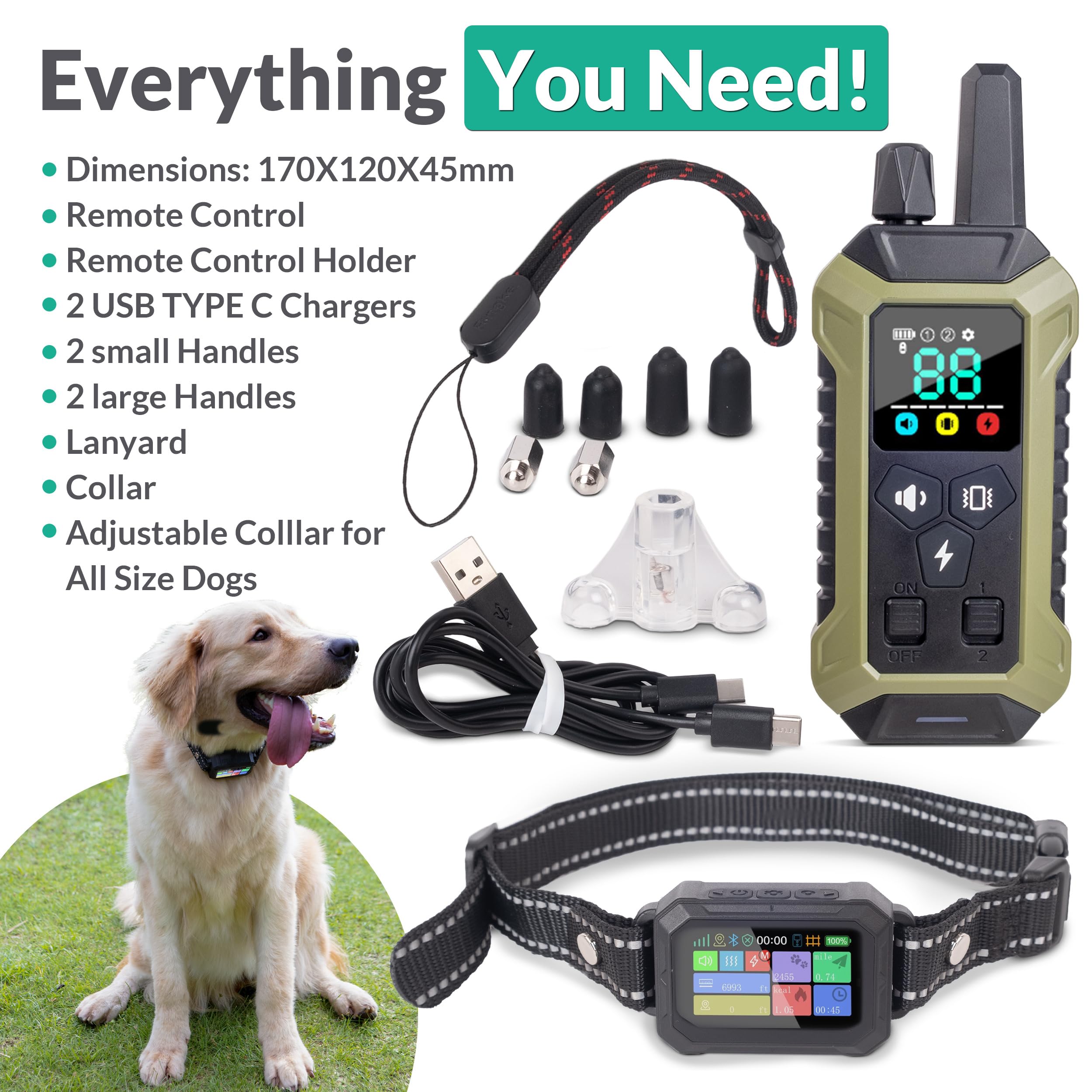 INTELIPAWS modo de entrenamiento, cuatro opciones para adaptar a cada perro.