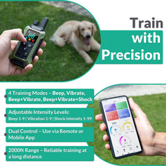 INTELIPAWS zona perimetral ajustable, configuración personalizada para tamaño de patio.