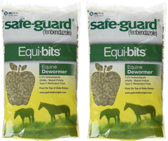 Intervet Safeguard: pellets de alfalfa para desparasitar caballos de forma práctica.