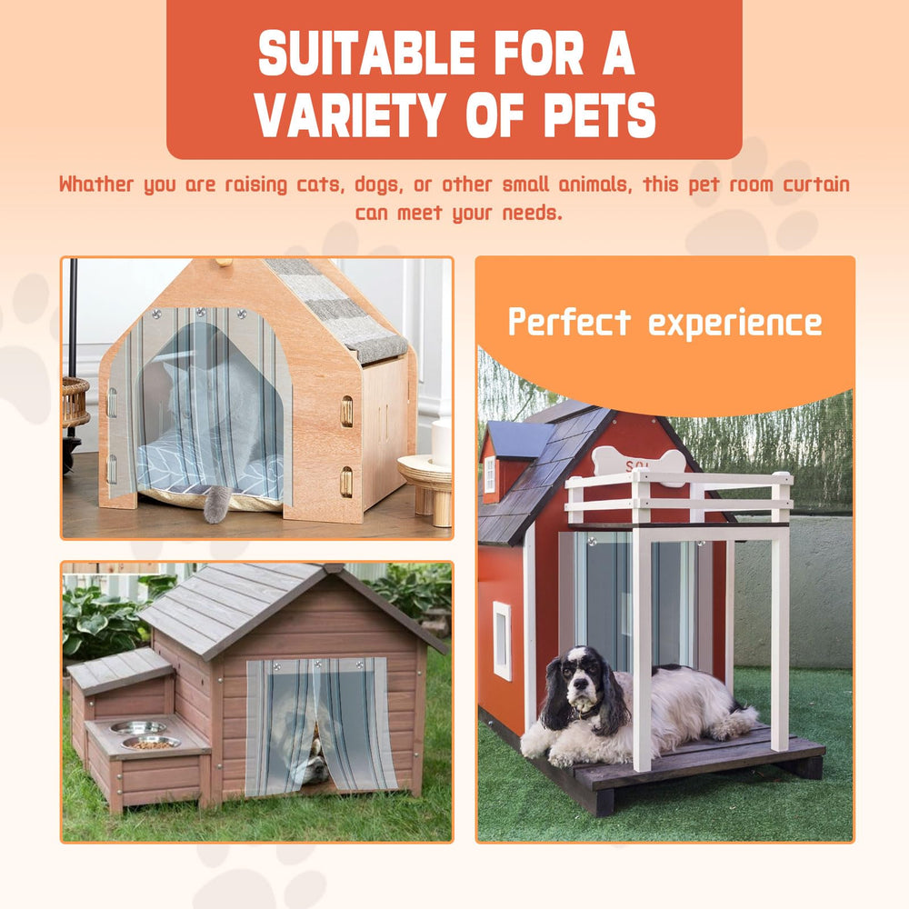InTrans conjunto protección mascotas: duradero y resistente para puertas.