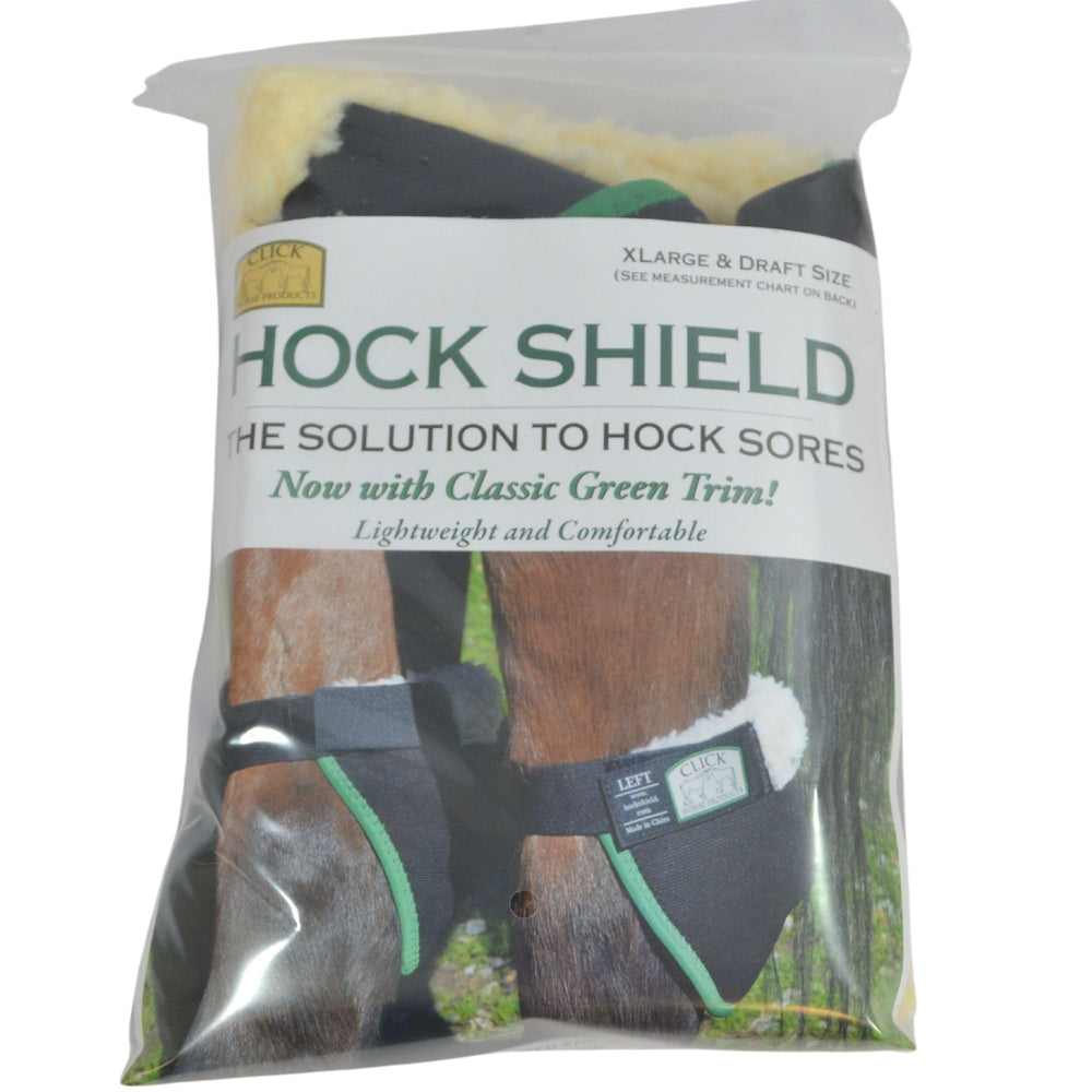Intrepid Click Horse Shield con forro de felpa ofrece comodidad durante la actividad diaria.