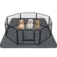 INVENHO almohadilla lavable para perros 72x72, gran tamaño para hogares grandes.