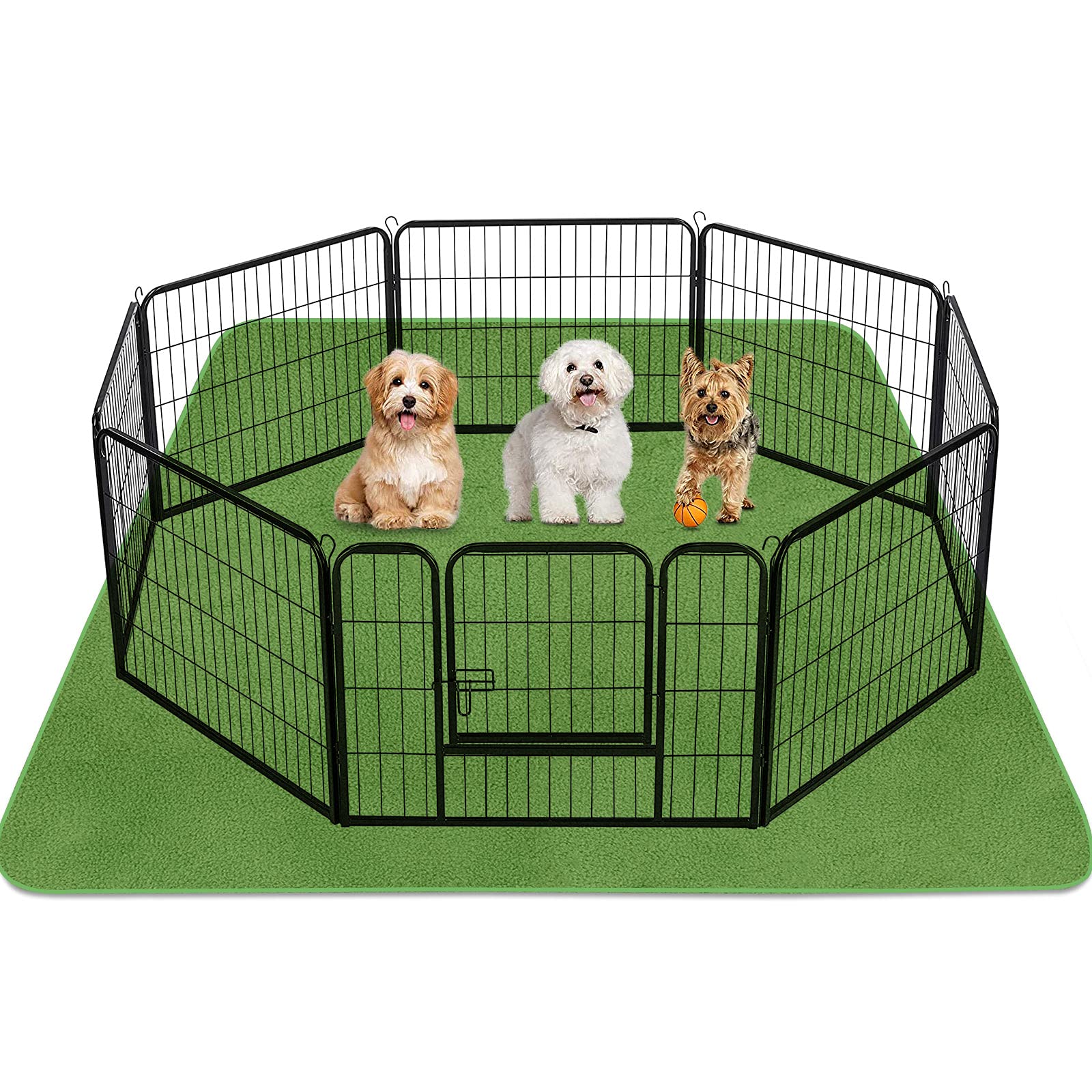 Almohadillas INVENHO para perros 72x72, lavables y reutilizables para uso doméstico.