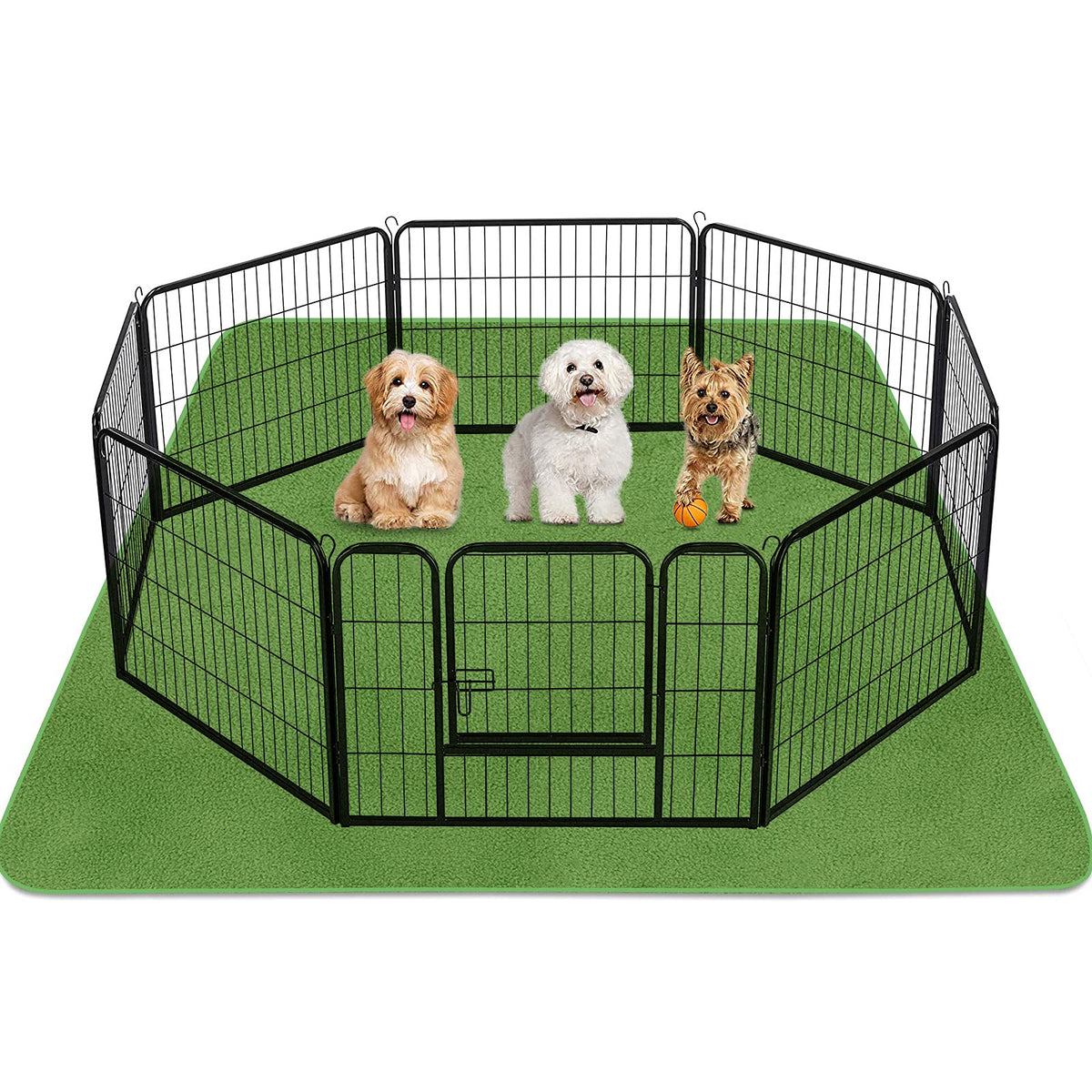 Almohadillas INVENHO para perros 72x72, lavables y reutilizables para uso doméstico.
