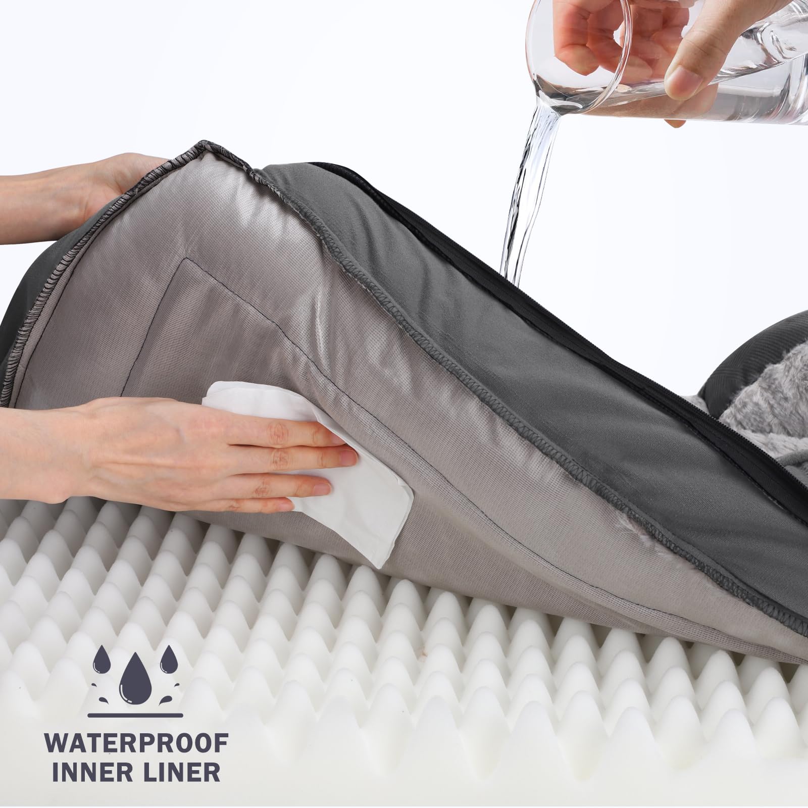 INVENHO funda desmontable impermeable, fácil lavado y mantenimiento