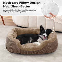 INVENHO cama grande disponible en varias tallas para mascotas.