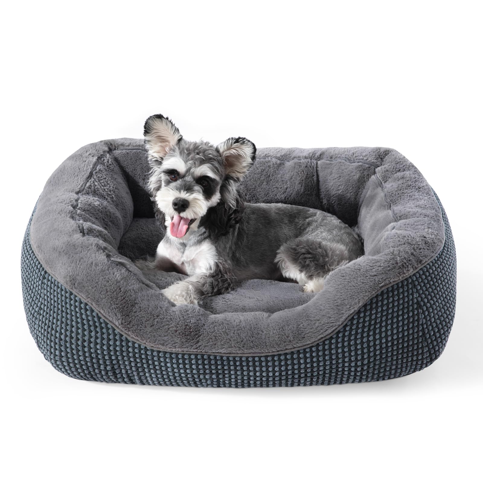 Cama INVENHO para perros pequeños, vista general, descanso cómodo.