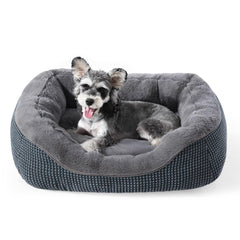 Cama INVENHO para perros pequeños, vista general, descanso cómodo.