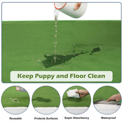 Capa absorbente de alta densidad INVENHO para absorción rápida y control de olores.
